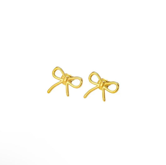 New Trendy Bow Knot Drop Earrings