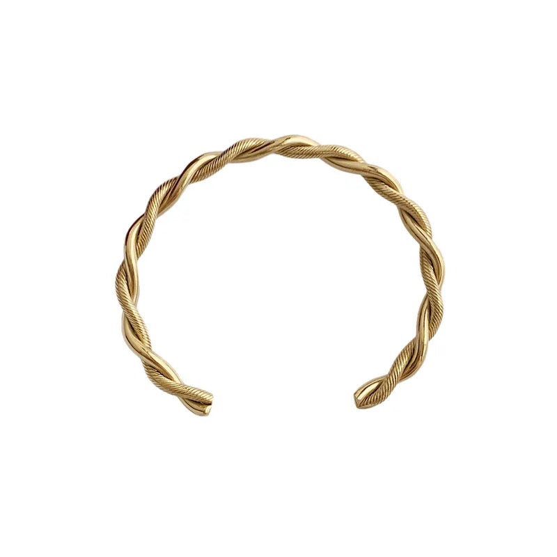 Modern gold bracelets