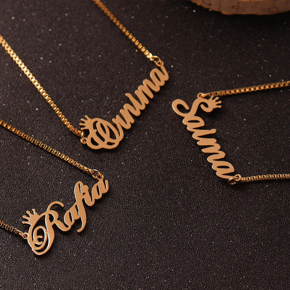 Personalized Gold Name Necklace - Custom Jewelry Gift