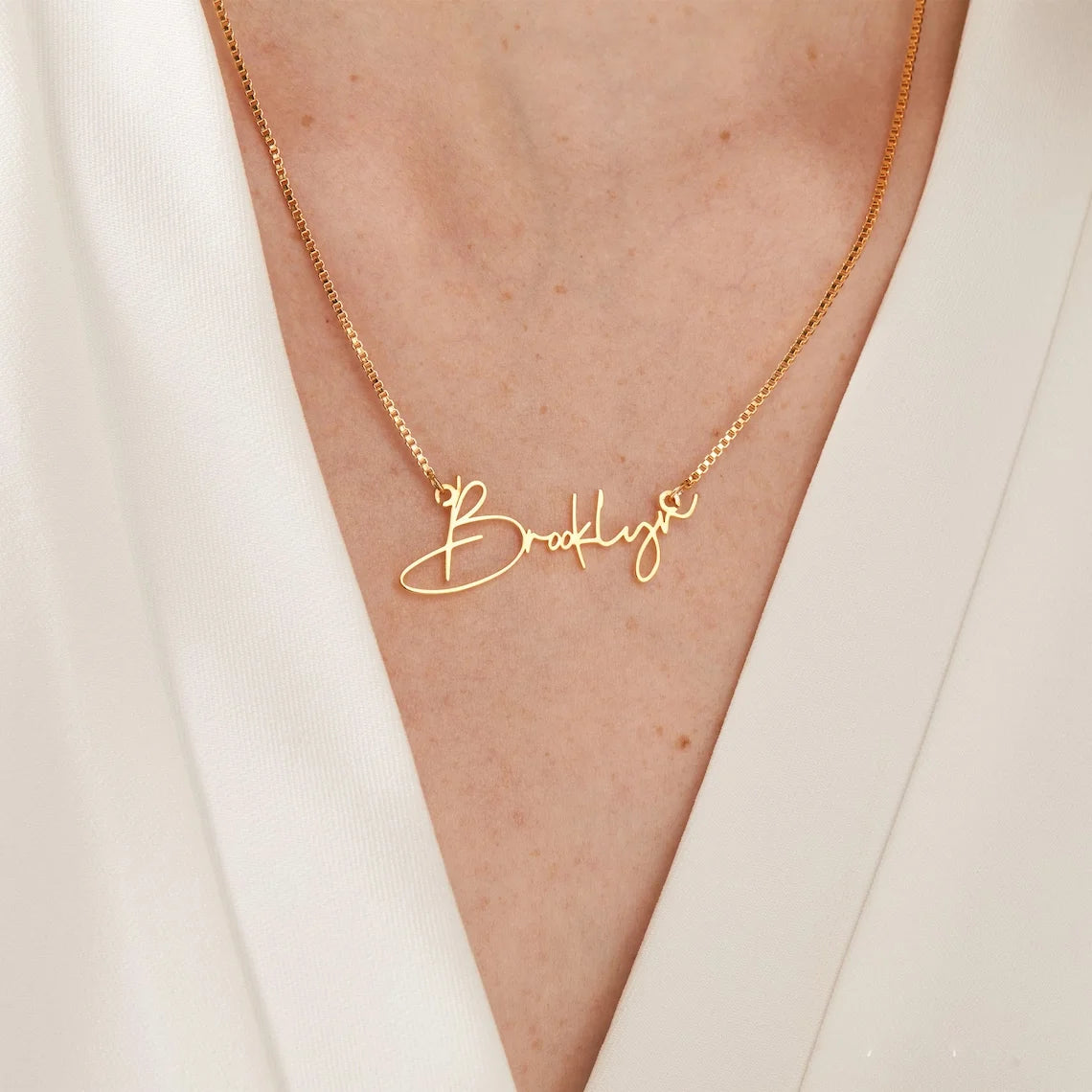 Personalized Gold Name Necklace - Custom Jewelry Gift