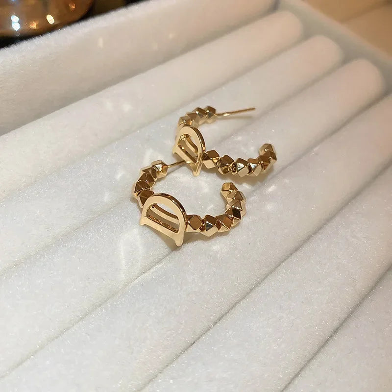 Gold Color Alloy  Earring