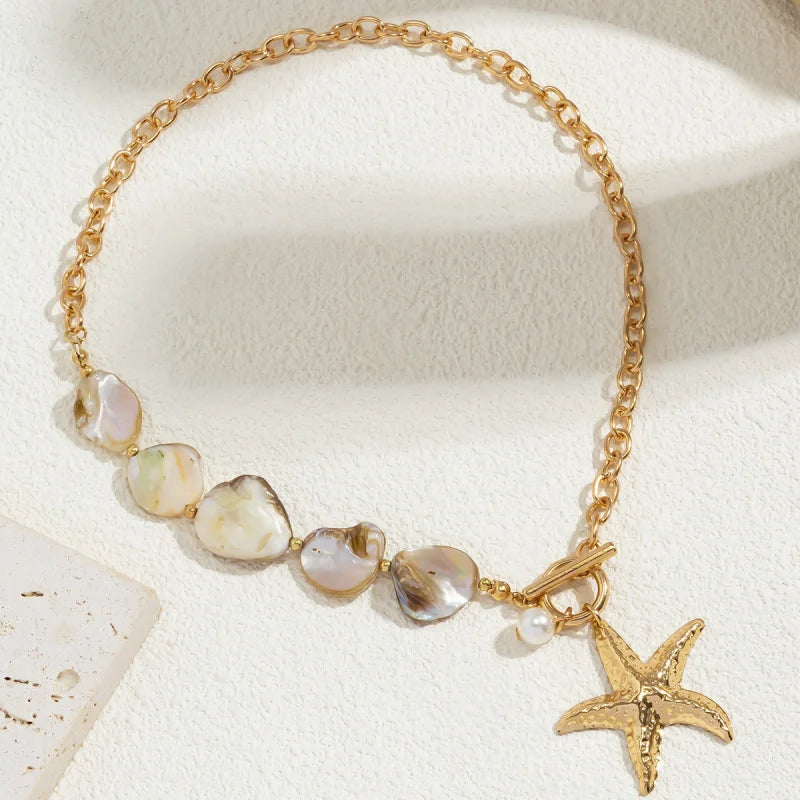 Mermaid Shell Casual Necklace