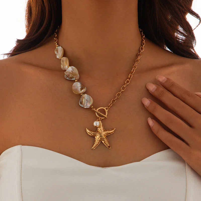 Mermaid Shell Casual Necklace